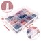 120 Pieces Assorted Wooden Buttons, Wooden Handmade Buttons, Wooden Sewing Buttons Art DIY Craft Supplies with Box